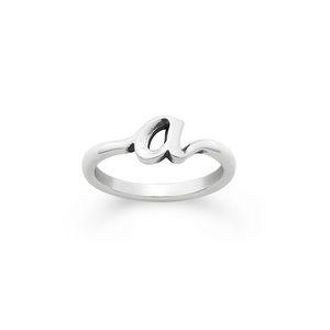 James Avery Initial Ring